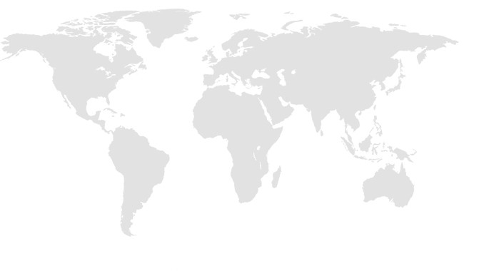 World map showing Sunlike customer reach