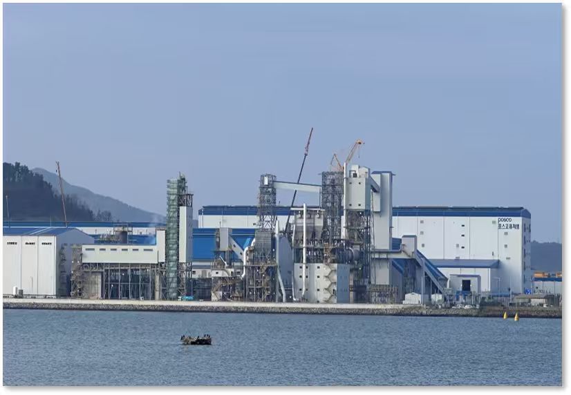 Spodumene roasting and acidification project in Pohang